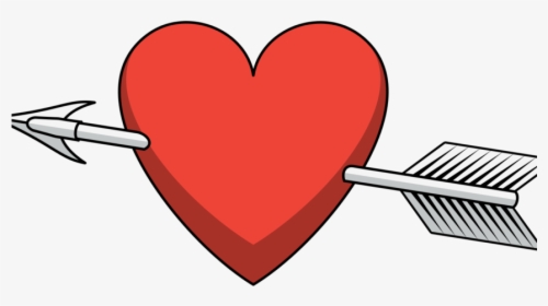 How To Move On From The Valentine S Day Break-up - Heart With Arrow Png, Transparent Png, Transparent PNG