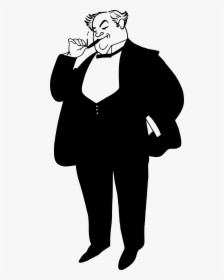 Suit Clipart Formal Guy - Man In Tux Clipart, HD Png Download, Transparent PNG