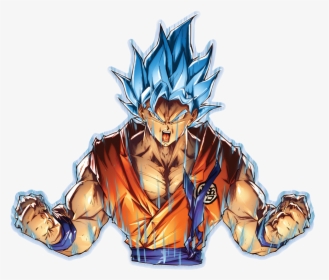 Goku Super Saiyan Blue Png, Transparent Png, Transparent PNG