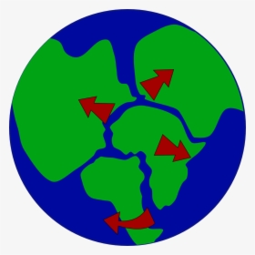 Clip Arts Related To - Breakup Of Supercontinent Pangaea Begins, HD Png Download, Transparent PNG