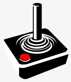 Joystick, Video Games, Control Stick, Atari - Atari Joystick Clipart, HD Png Download, Transparent PNG