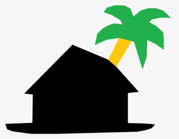 Shack Clipart Country House - House Beach Png, Transparent Png, Transparent PNG