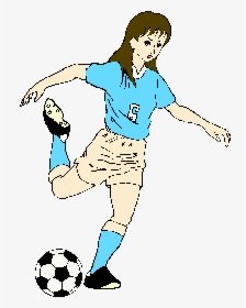 Soccer Clip Art - Soccer Kick Clip Art, HD Png Download, Transparent PNG