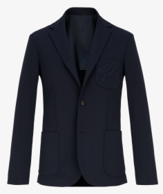 Jersey Jacket With Embroidered Logo Fw19 Collection, - Tom Ford Coat Velvet Women, HD Png Download, Transparent PNG