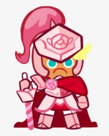 Cookie Run Knight Cookie Rose Armor, HD Png Download, Transparent PNG