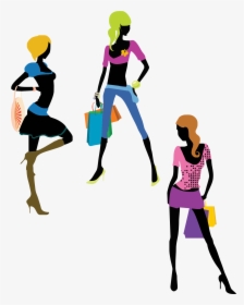 Glamour Girls Clip Arts - Fashion Ladies Clip Art, HD Png Download, Transparent PNG