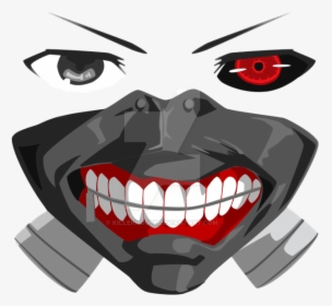 Tokyo Ghoul Masks - Kaneki Ken Mask Png, Transparent Png, Transparent PNG