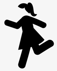 Running Girl - Running Girl Icon, HD Png Download, Transparent PNG