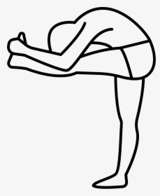 Man Stretching Left Leg And Bending Waist - Man Stretching Vector Art, HD Png Download, Transparent PNG