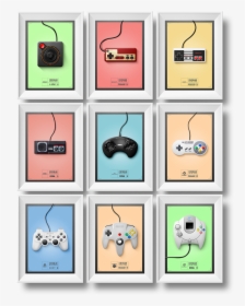 Games Controller Poster, HD Png Download, Transparent PNG