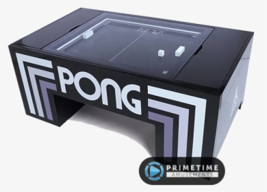 Atari Pong Coffee Table By Unis - Ping Pong Table Atari, HD Png Download, Transparent PNG