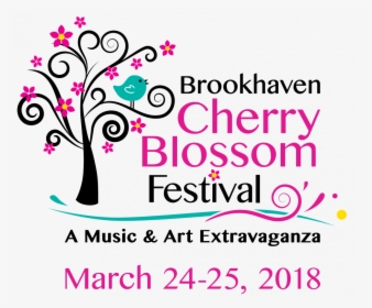 Brookhaven Cherry Blossom Festival - Brookhaven Cherry Blossom Festival 2018, HD Png Download, Transparent PNG