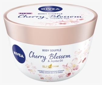 Nivea Body Souffle Cherry Blossom & Jojoba Oil, HD Png Download, Transparent PNG