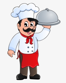 Italy Clipart Chef Italian - Dibujo De Un Cocinero, HD Png Download, Transparent PNG
