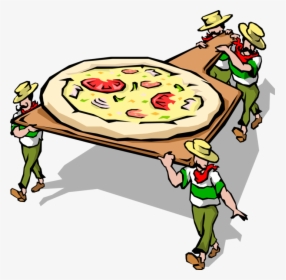 Vector Illustration Of Italian Cuisine Chefs Deliver - Napoli Clipart, HD Png Download, Transparent PNG