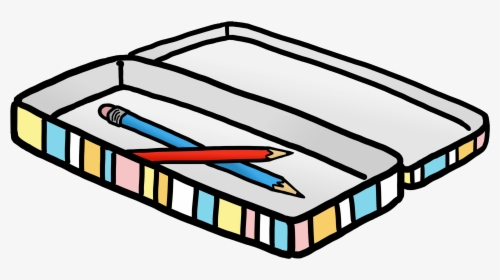 Erasers Cliparts Zone Image - Pencil Box Clipart, HD Png Download, Transparent PNG