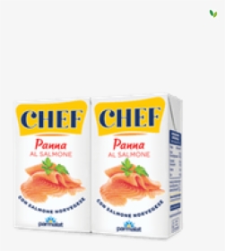 Parmalat Chef Cream With Salmon - Parmalat Panna Chef Salmone, HD Png Download, Transparent PNG