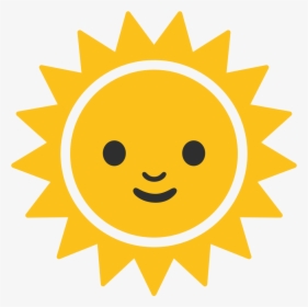 Android Sun Emoji, HD Png Download, Transparent PNG