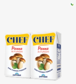 Parmalat Chef Cream With Porcini Mushrooms - Panna Chef Ai Funghi Parmalat, HD Png Download, Transparent PNG