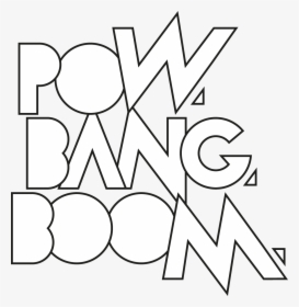Powbangboom - Graphic Design, HD Png Download, Transparent PNG