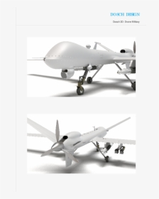 3d Model Drone Plane, HD Png Download, Transparent PNG