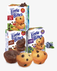 Stack Of Entenmann’s® Little Bites® Muffins - Little Muffin, HD Png Download, Transparent PNG