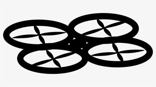 Transparent Quadcopter Clipart - Dron Clipart, HD Png Download, Transparent PNG