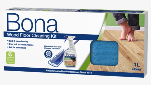 Wood Floor Cleaning Kit - Bona Stone Tile & Laminate Cleaning Kit, HD Png Download, Transparent PNG