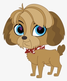 Littlest Pet Shop Dog Cartoon - Littlest Pet Shop Dog Characters, HD Png Download, Transparent PNG