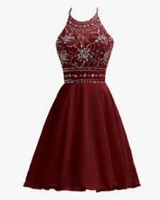 #dress #redvelvet #red #diamonds #clothing #clothes - Short Maroon 15 Dresses, HD Png Download, Transparent PNG