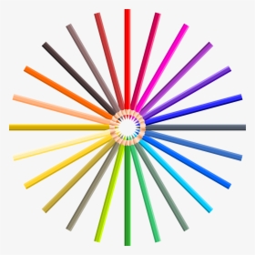 Color Pencil Colored Pencil Color Free Picture - Coloful Pencil Logo Png, Transparent Png, Transparent PNG
