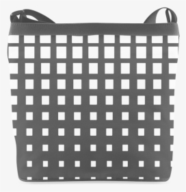 Black White Squares Cross Body Bag Crossbody Bags - Puntos De Semitono Png, Transparent Png, Transparent PNG