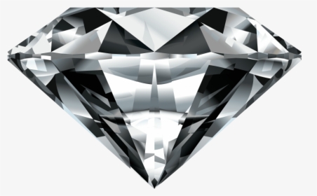 Free Png Diamond Gem Png Images Transparent - Diamond On Black Background, Png Download, Transparent PNG