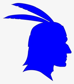 Native American, Indian, Profile, Feathers, Male, Head - Native Silhouette, HD Png Download, Transparent PNG