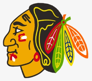 Transparent Native American Headdress Png - Logo Chicago Blackhawks, Png Download, Transparent PNG