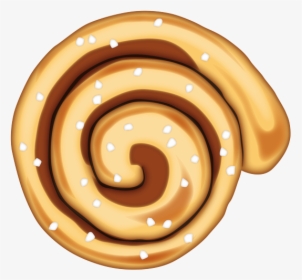Cinnamon Roll Emoji, HD Png Download, Transparent PNG
