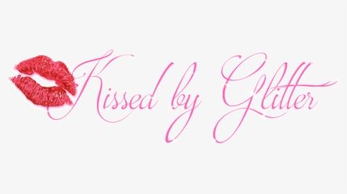 Kissed By Glitter - Calligraphy, HD Png Download, Transparent PNG