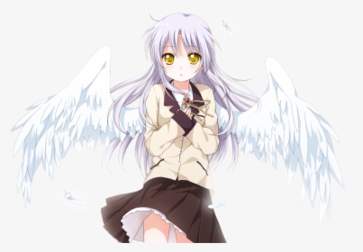 Transparent Angel Beats Png - Angel Anime No Background, Png Download, Transparent PNG