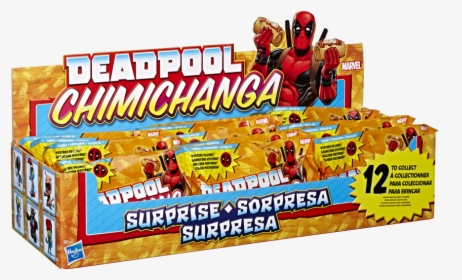 Hasbro Reveals Marvel Deadpool Chimichanga Surprise - Deadpool Chimichanga Surprise Figures Order 1 Case, HD Png Download, Transparent PNG
