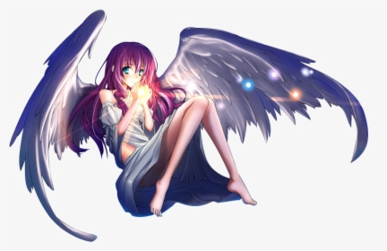 #angel #tenshi - Angel Anime Png, Transparent Png, Transparent PNG