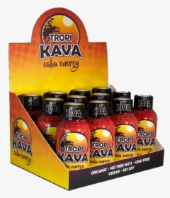 Tropikava Calm Energy Kava 12 Pack X 2 Oz Bottles   - 5-hour Energy, HD Png Download, Transparent PNG