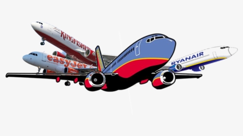 Planes - Southwest Airlines Vs Easyjet, HD Png Download, Transparent PNG
