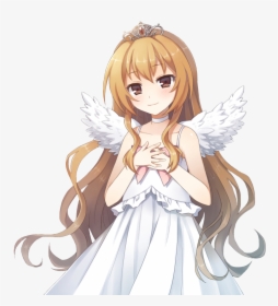 Toradora Taiga Taigaaisaka Kawaii Anime Mangafreetoedit - Toradora Taiga Angel, HD Png Download, Transparent PNG