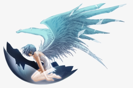 Evangelion- Sad Angel, HD Png Download, Transparent PNG