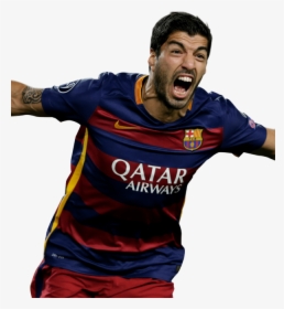 Luis Suárez Goal Running Hd Wallpaper Images - Luis Suarez Bite Barcelona, HD Png Download, Transparent PNG
