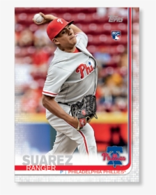 2019 Topps Series 1 Baseball Ranger Suarez Base Poster - Ranger Suarez Philadelphia Phillies, HD Png Download, Transparent PNG