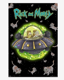 Rick And Morty Cat Png - Rick And Morty Cats In Space, Transparent Png, Transparent PNG