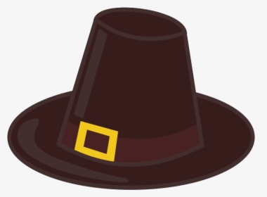 Free Clipart - Brown Pilgrim Hat Clipart, HD Png Download, Transparent PNG