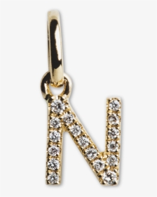Letter Pendant With Diamonds   Title Letter Pendant - Body Jewelry, HD Png Download, Transparent PNG