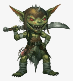 Goblin With Sword - Goblin Png, Transparent Png, Transparent PNG